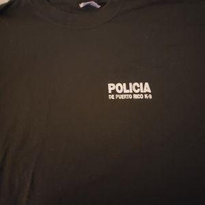 Puerto Rico Policia K9 shirt